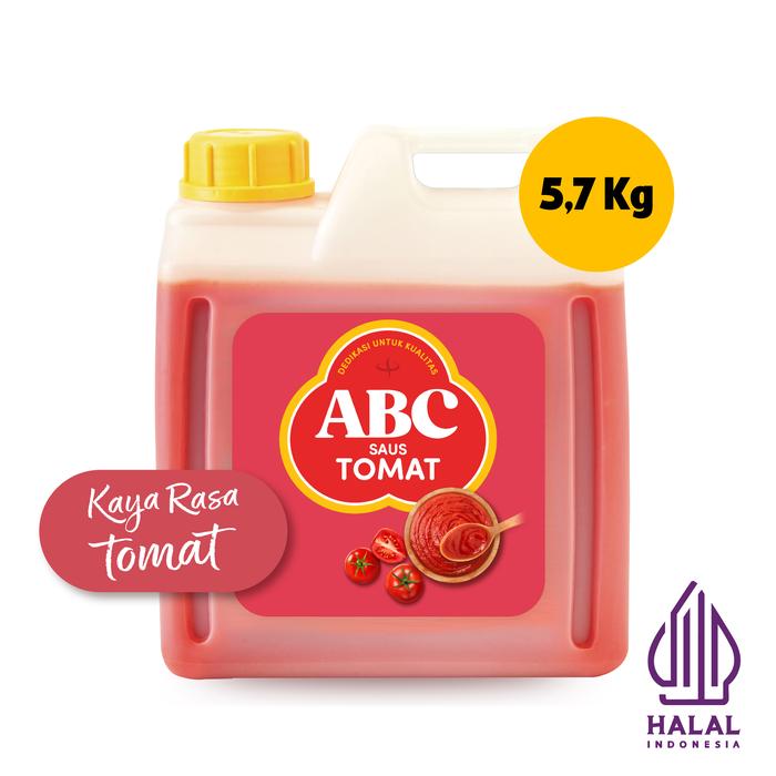 ABC Saus Tomat Jerigen 5,7 Kg
